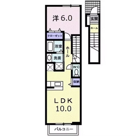 サンセールメゾンの物件間取画像